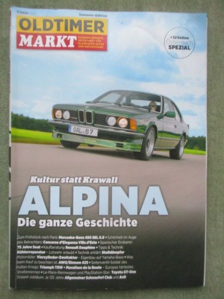 Oldtimer Markt Juli 2025