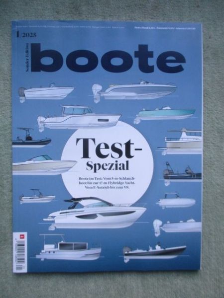 boote Sonderedition 1/2025 Test Spezial