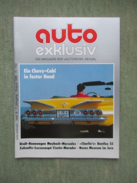 auto exklusiv August 1989