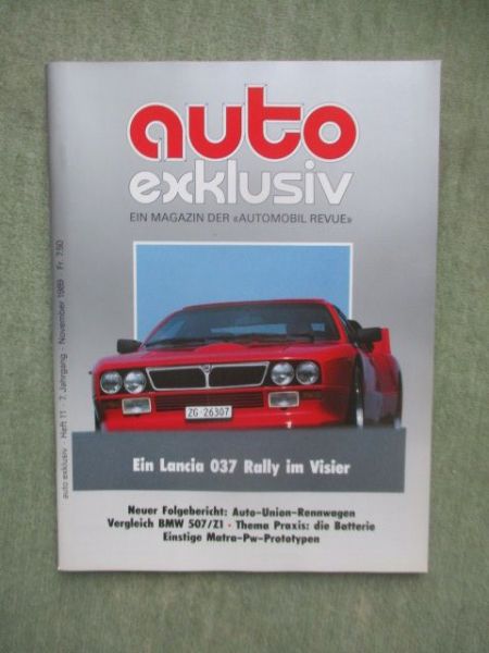 auto exklusiv November 1989