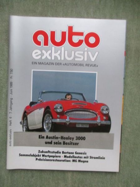 auto exklusiv Juni 1989