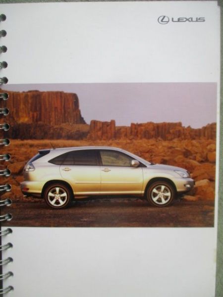 Lexus Presse Ringbuch +Fotos +CD-R