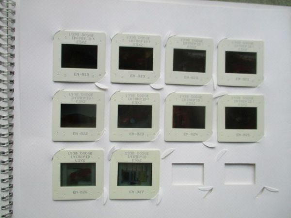 Chrysler Dodge Intrepid ESX2 Pressemappe+Dias