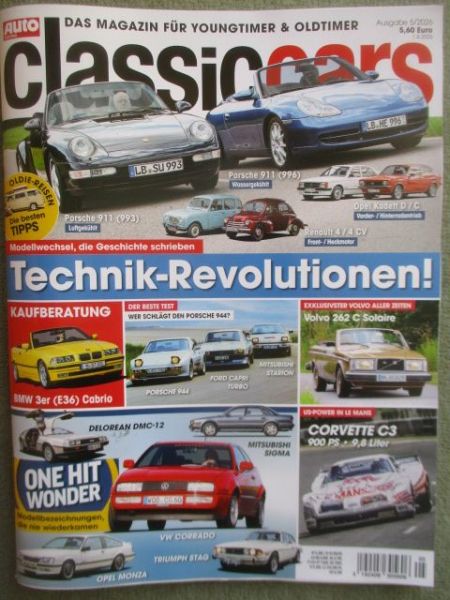 Auto Zeitung classiccars 5/2026