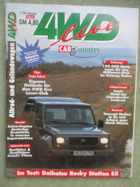 4WD live Januar 1994