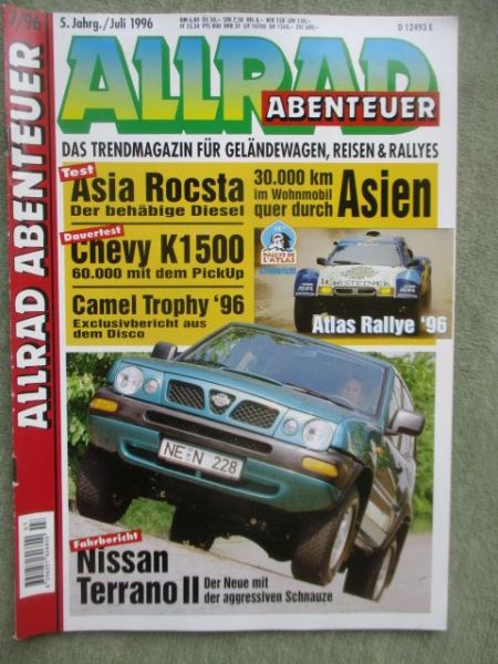 Allrad Abenteuer Juli 1996