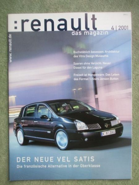 Renault das magazin 4-2001