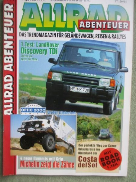 Allrad Abenteuer Juni 1994