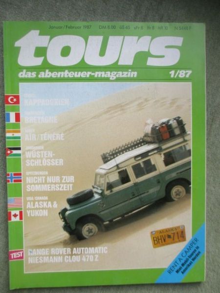 tours das abenteuer-magazin 1/1987