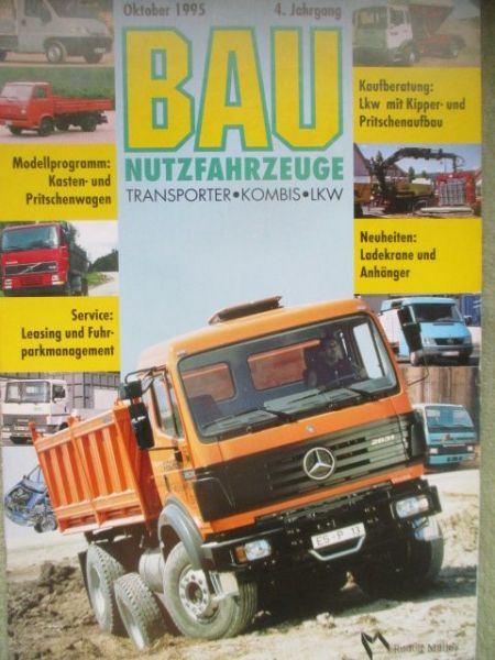 Bau Nutzfahrzeuge Oktober 1995
