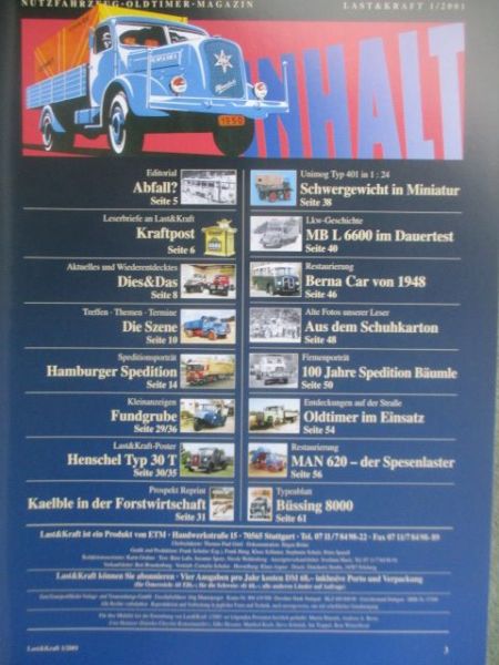 Last  & Kraft 1/2001