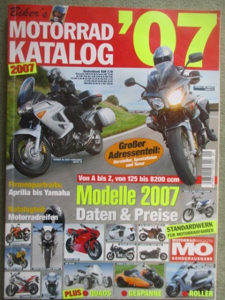 Bikers Motorrad Katalog 2007