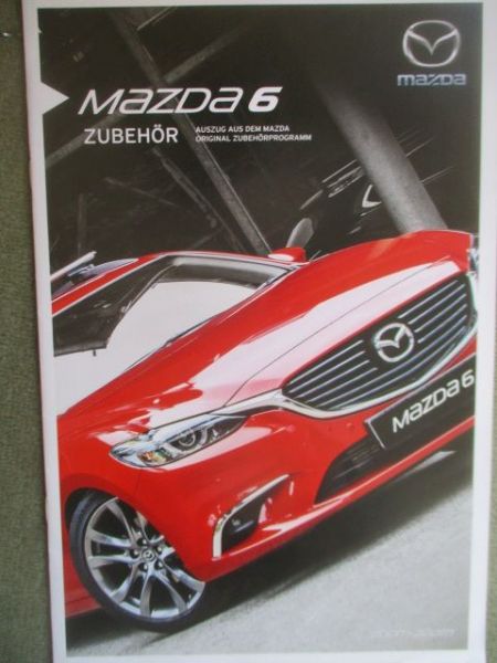 Mazda 6 (GJ GL) Zubeehör April 2016