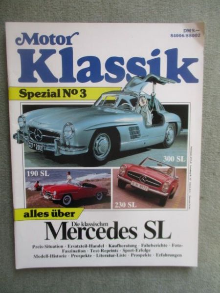 Motor Klassik Spezial Nr.3 Mercedes SL