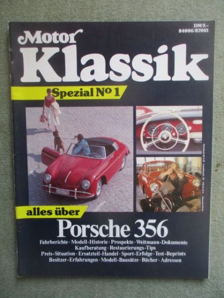 Motor Klassik Spezial 1 Porsche 356