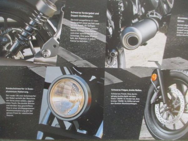 Honda rebel 500cc April 2017