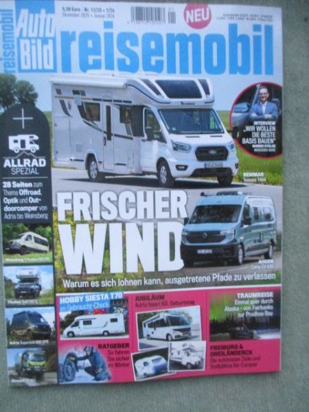 Auto Bild reisemobil 12/2025+1/2026