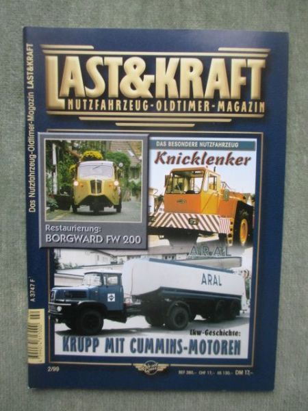 Last & Kraft Nutzfahrzeug-Oldtimer-Magazin 2/1999