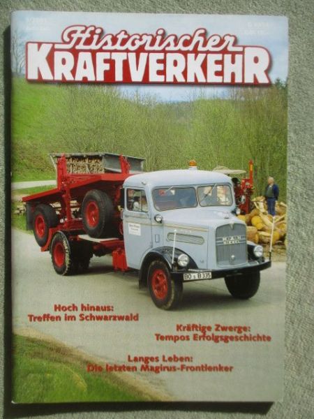 Historischer Kraftverkehr 3/2001