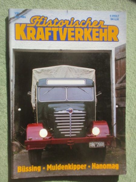 Historischer Kraftverkehr 1/1994