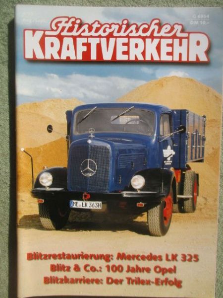 Historischer Kraftverkehr 4/1999