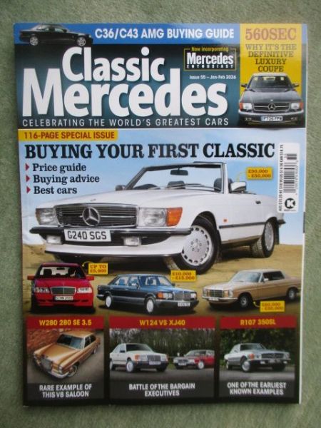 Classic Mercedes jan-Feb 2026