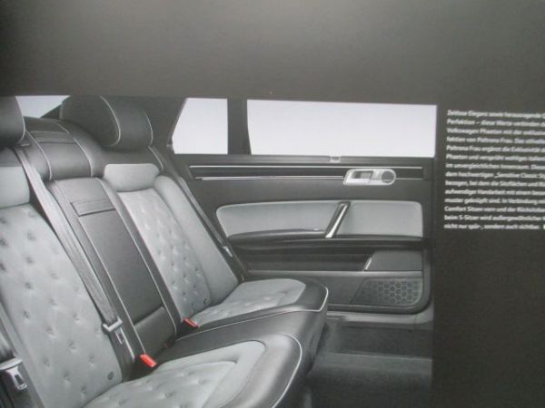 VW Phaeton Prospekt Oktober 2015 Rarität