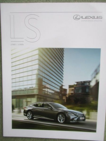 Lexus LS500 500h (USF50) Oktober 2018