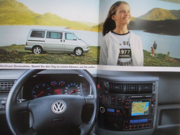 VW T4 Generation Prospekt April 2002