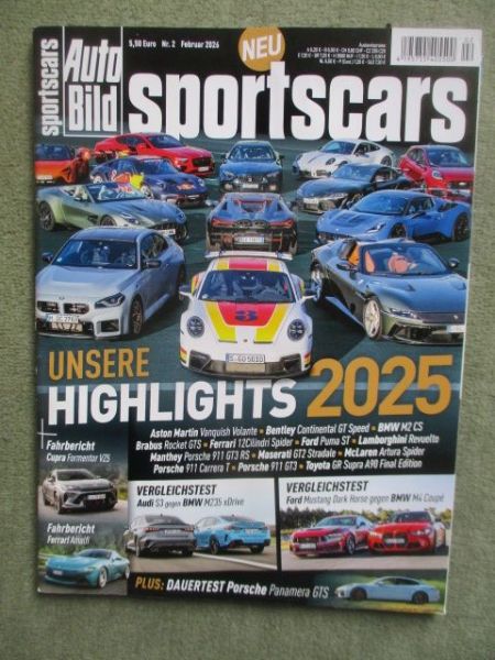 Auto Bild sportscars Februar 2026
