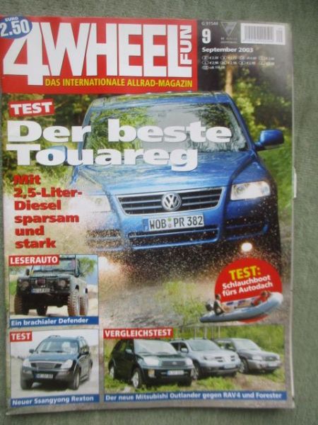 4 Wheel Fun September 2003
