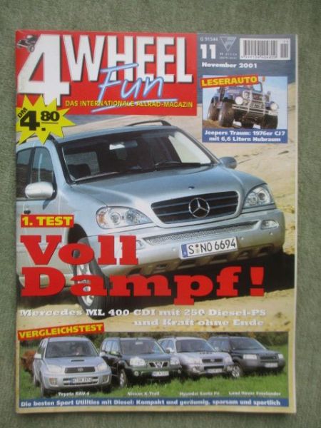4 Wheel Fun November 2001
