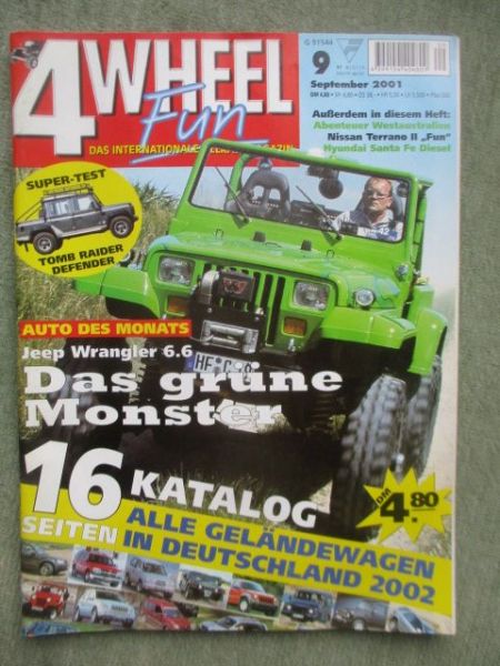 4 Wheel Fun September 2001