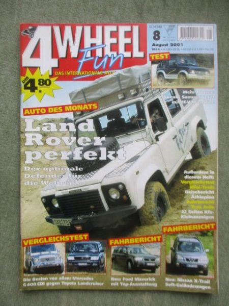 4 Wheel Fun August 2001
