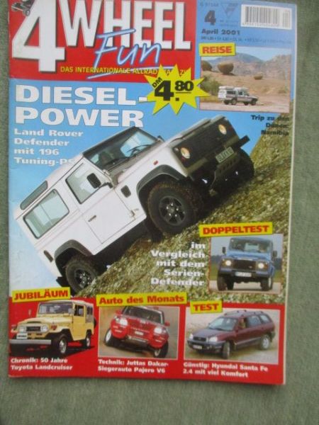 4 Wheel Fun April 2001