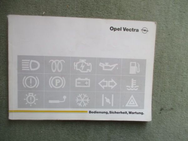 Opel Vectra A Betriebsanleitung Oktober 1991
