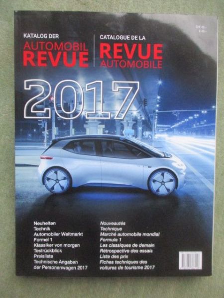 Automobil Revue 2017 Katalog
