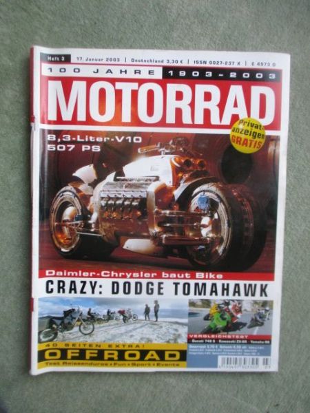 Motorrad 3/2003