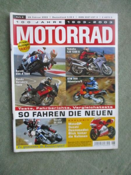 Motorrad 6/2003