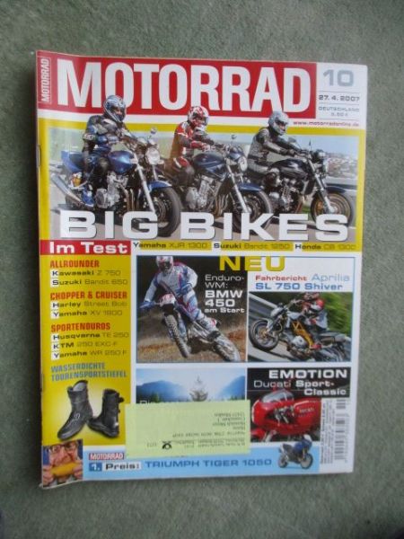 Motorrad 10/2007