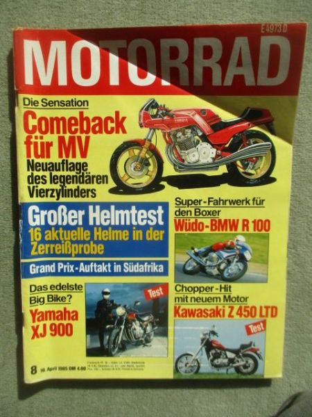 Motorrad 8/1985