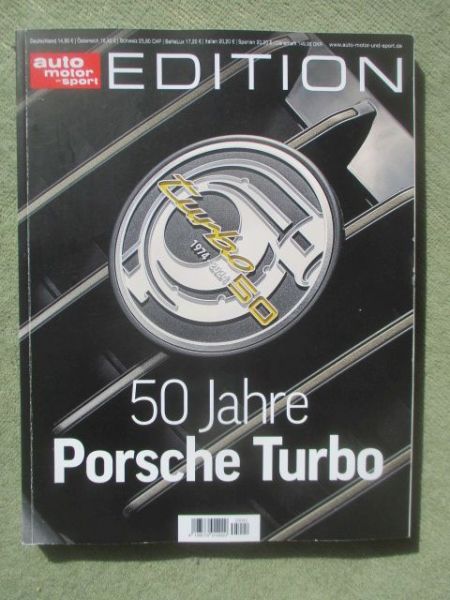 auto motor & sport Edition 50 Jahre Porsche Turbo