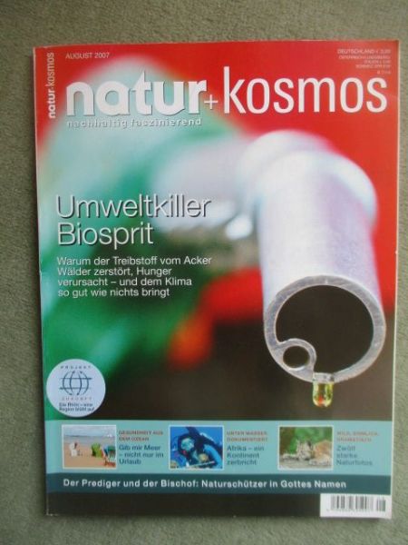 natur+kosmos August 2007