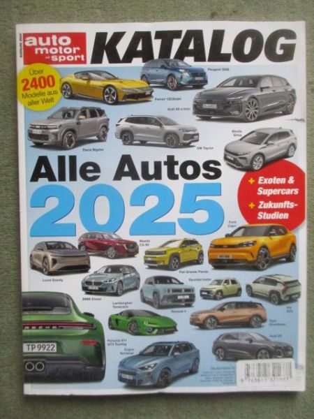 auto motor & sport Katalog Alle Autos 2025