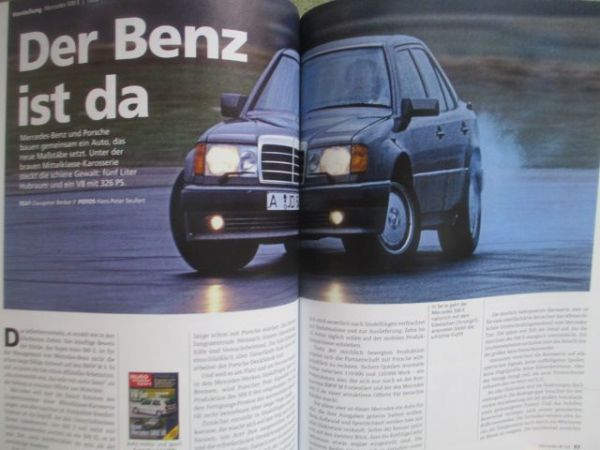 auto motor & sport Edition Mercedes W124