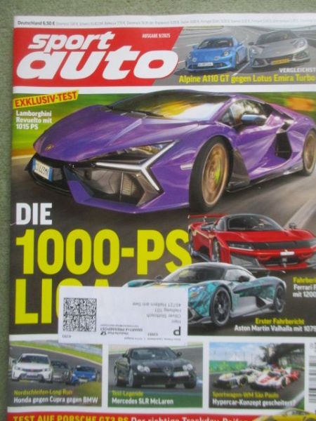 sport auto September 2025
