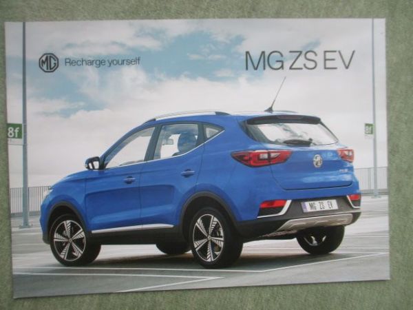 MG ZS EV Zubehör Katalog