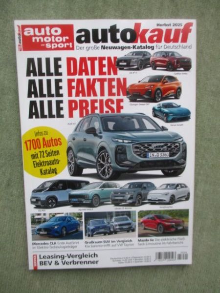 auto motor & sport autokauf Herbst 2025