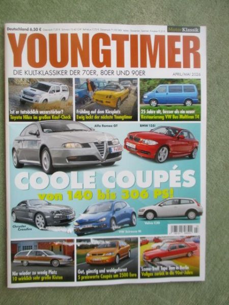 Motor Klassik Youngtimer 4+5/2026