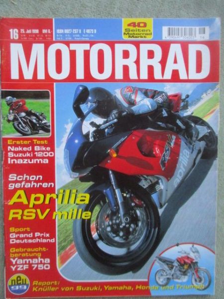 Motorrad 16/1998